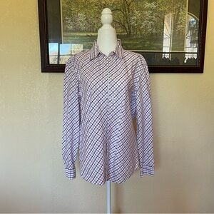Escada Sport ladies button down shirt, sz M, 100% cotton, excellent condition